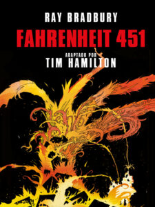 Carátula de Fahrenheit 451 (novela gráfica)